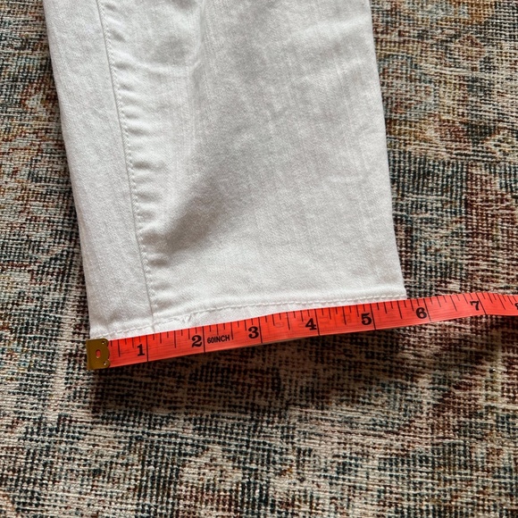 Nine West Cropped White Jeans Size 10 - Picture 4 of 7